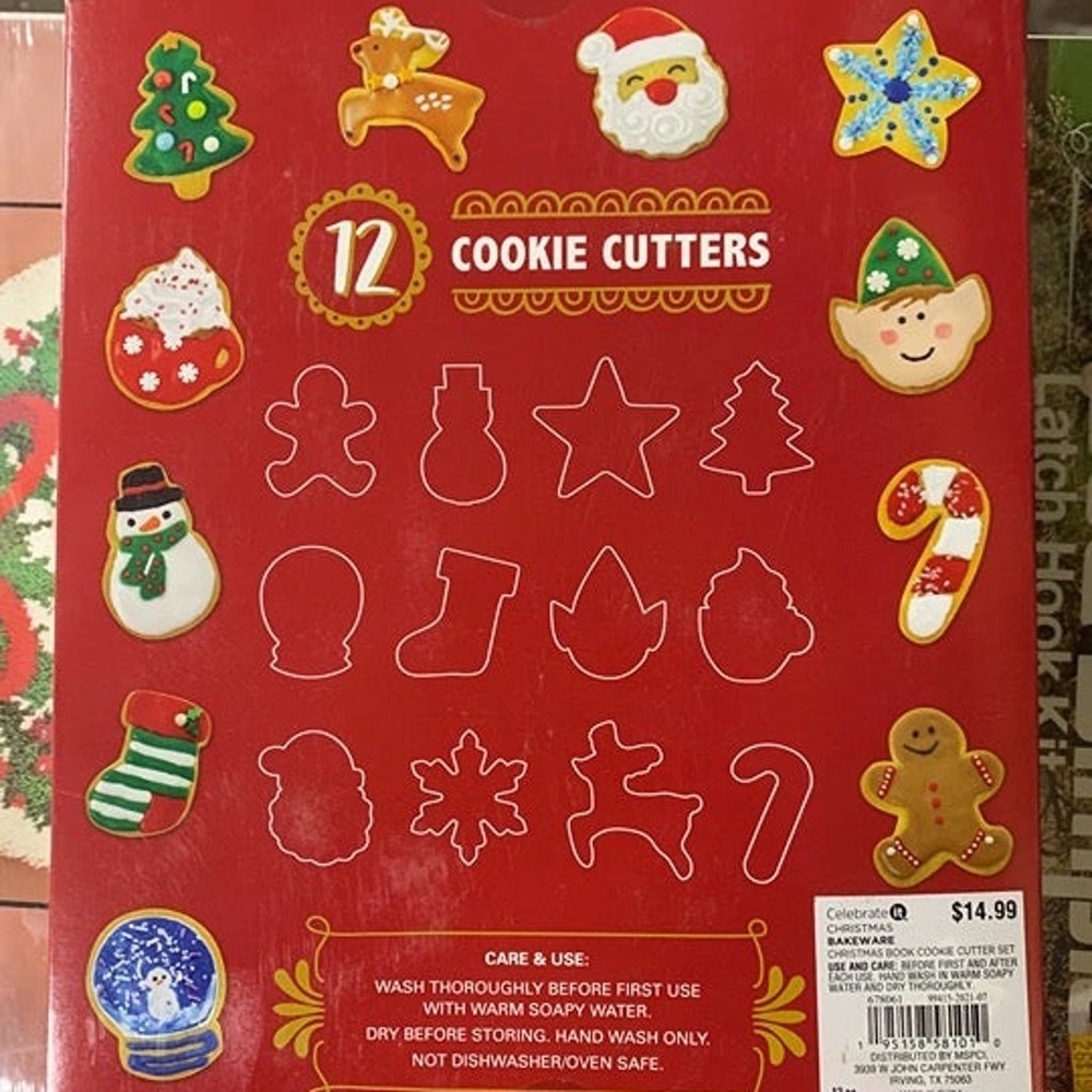 NEW 2 QUANTITY NIB CHRISTMAS COOKIE STORYBOOK COOKIE CUTTER KITS. MSRP= $29.99 - Picture 4 of 4